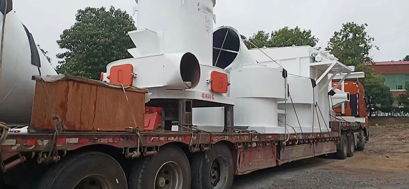 湖南某老板訂購時(shí)產(chǎn)十五噸氫氧化鈣生產(chǎn)線貨物到場剪影！