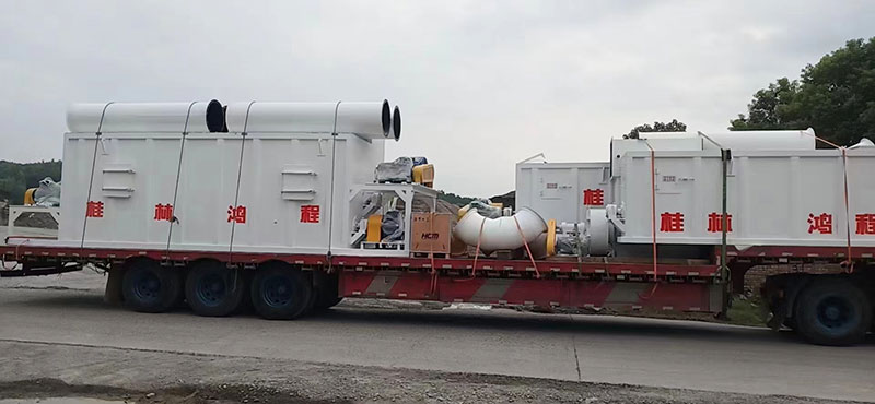 湖南某老板訂購時(shí)產(chǎn)十五噸氫氧化鈣生產(chǎn)線貨物到場剪影！