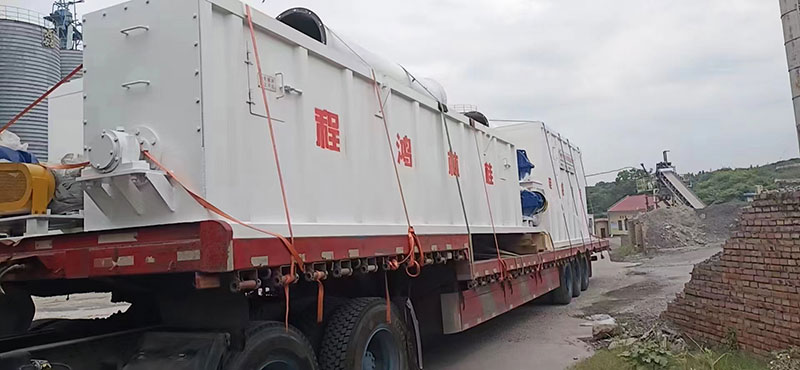 湖南某老板訂購時(shí)產(chǎn)十五噸氫氧化鈣生產(chǎn)線貨物到場剪影！