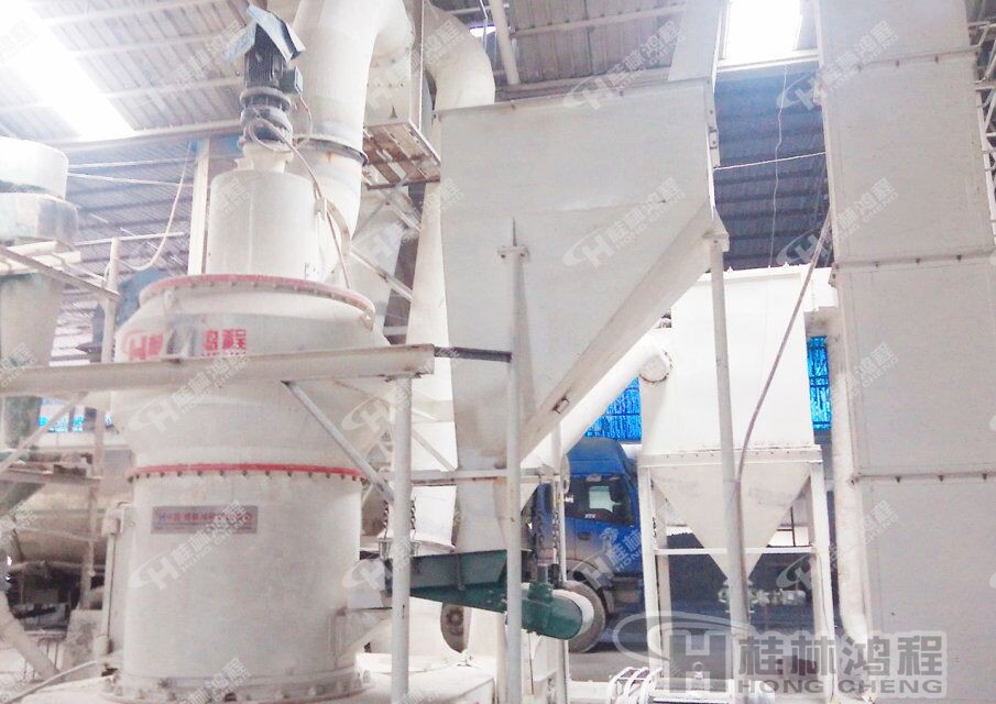 80-800目貝殼磨粉機(jī)，貝殼雷蒙磨粉機(jī)，經(jīng)濟(jì)型貝殼磨粉機(jī)-桂林鴻程HC系列縱擺式磨粉機(jī)